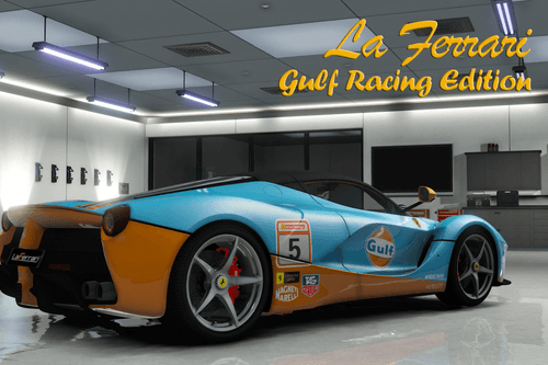 Ferrari LaFerrari 2013 Gulf Racing D6c966 gta5 2015 08 29 19 07 03 64